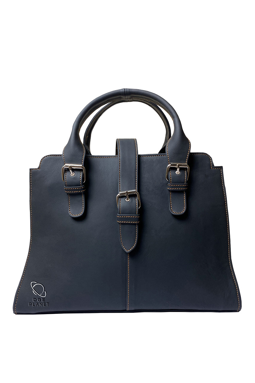 Black Leather Hand Bag